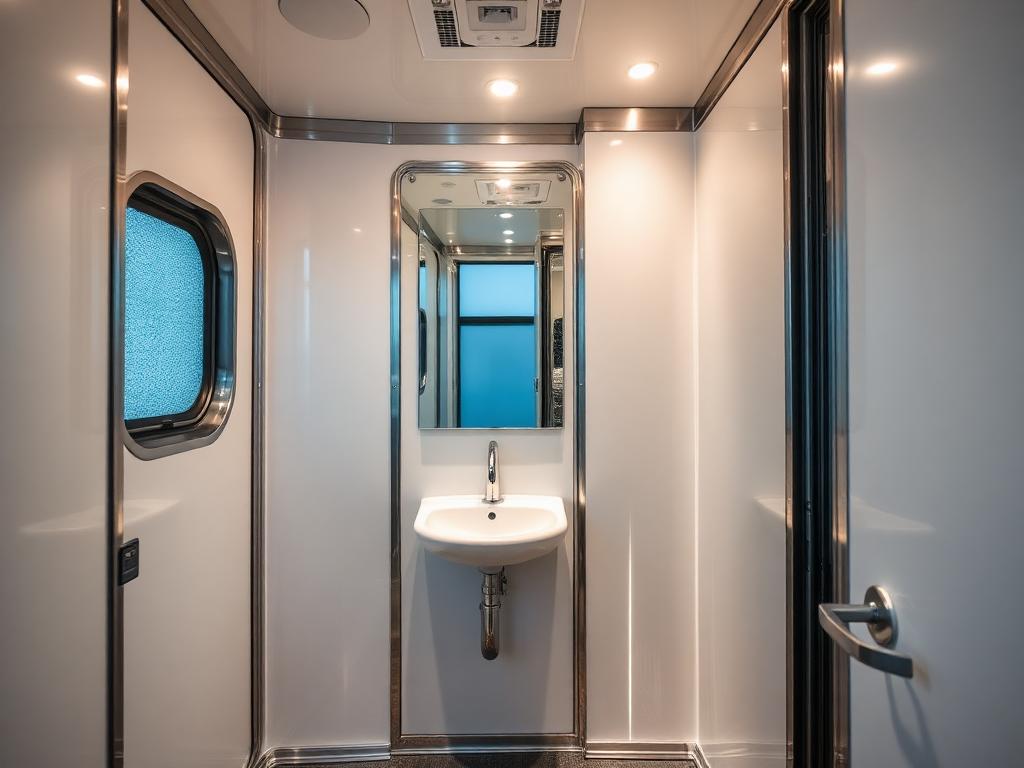 Luxury Restroom Trailers in Carleton, MI